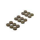 Filzgleiter, selbstklebend, Ø 22 x 4,5 mm,  braun...