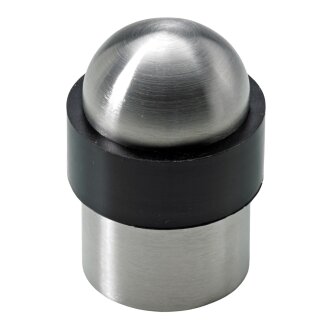 Hettich Türstopper zum Anschrauben, Ø 30/34,5 x 51 mm, Stahl, Edelstahl-Optik
