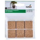 Hettich Kork-Gleiter, selbstklebend, 28 x 28 mm, 18...