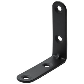 HETTICH Verbindungswinkel, 60 x 60 x 15 mm Stahl, schwarz