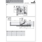 Vollauszugsystem Quadro V6 / 300 Silent System  300 mm