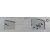 HETTICH Zylinderschloss für zwei Türen, Zylinder Ø 18mm, Türstärke max. 21mm
