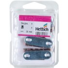 Hettich Magnetschnäpper inkl. Schrauben, 35 x 15 mm, 4 Stück