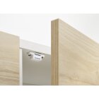 HETTICH Magnetschnäpper inkl. Schrauben, 35 x 15 mm, weiß, 4 Stück