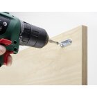 HETTICH Magnetschnäpper inkl. Schrauben, 35 x 15 mm, weiß, 4 Stück