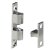 HETTICH Kugelschnäpper, 42 x 8 mm, Messing vernickelt
