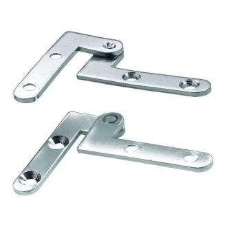 HETTICH Zapfenband 50 x 20 x 10mm Stahl verzinkt 1 Set