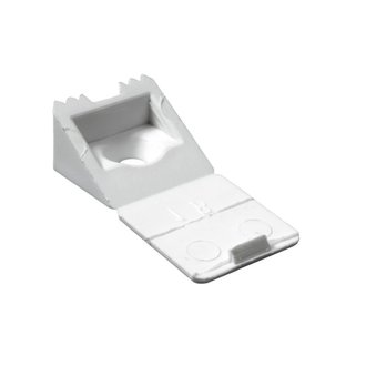 Stabilisator 16 x 16 x 8mm Kunststoff weiß  20 Stück