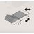 Stabilisator 16 x 16 x 8mm Kunststoff weiß  20 Stück