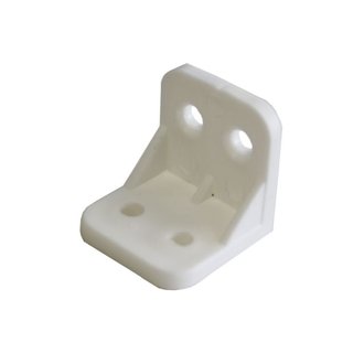 Kunststoffwinkel 30 x 30 x 30mm Kunststoff weiß  25 Stück