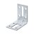 HETTICH Verstellwinkel, 50 x 50 x 30mm, Stahl verzinkt
