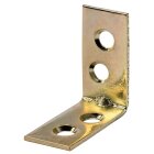 HETTICH Verbindungswinkel, 30 x 30 x 15mm, Stahl vermessingt