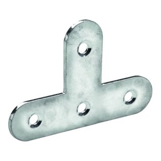 HETTICH T-Flachverbinder 40 x 60 x 15mm verzinkt