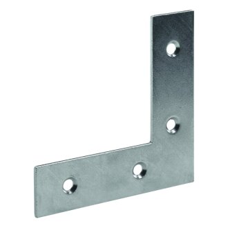 Hettich Flachwinkel, 80 x 80 x 22 mm, Stahl verzinkt