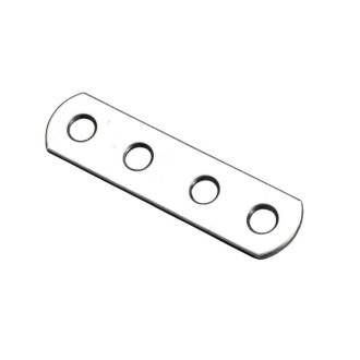 HETTICH Verbindungsblech 60 x 15mm Edelstahl