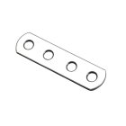 HETTICH Verbindungsblech 60 x 15mm Edelstahl