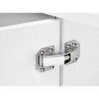 Aufschraub-Federscharnier Mini vernickelt 6 Stück