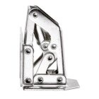 Hettich Aufschraub-Federscharnier Mini, vernickelt, 6 Stück