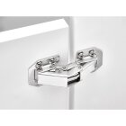 Hettich Aufschraub-Federscharnier Mini, vernickelt, 6 Stück