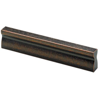 HETTICH Möbelgriff, BA96 mm, Aluminium, Kupfer-Optik brüniert, 110 x 10 x 23 mm