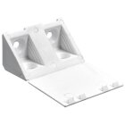 HETTICH Eckverbinder, 20 x 20 x 43 mm, weiß, 8...