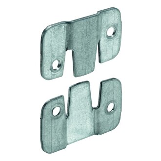 Hettich Universalverbinder, 28 x 45 mm, verzinkt, 2 Stück