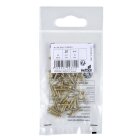 HETTICH Schrauben für Stangenscharnier, 2,5 x 16 mm, vermessingt, 50 Stück