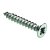 HETTICH Schrauben für Stangenscharnier, 2,5 x 16mm, vernickelt, 50 Stück
