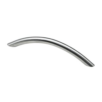 HETTICH Möbelgriff, BA128 mm, Stahl, Edelstahl-Optik, 149 x 30 x 10 mm