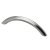 Hettich Möbelgriff, Stahl, Edelstahl-Optik, BA 96 mm