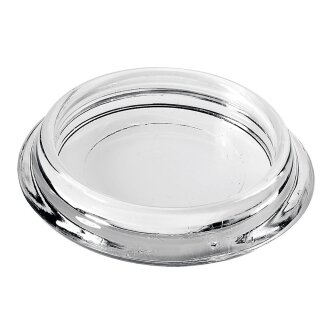 Möbeluntersetzer, 55 mm, Kunststoff, transparent, 50 Stück