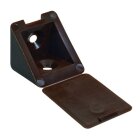 Hettich Universal-Eckverbinder, braun, 10 Stück