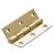 HETTICH Scharnier, 70 x 40mm, Stahl vermessingt, 2 Stück