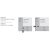 HETTICH Möbelband 50 x 40mm links vernickelt 2 Stück