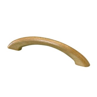 HETTICH Möbelgriff, BA96 mm, Holz, Buche, lackiert, 125,5x10x29 mm