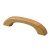 HETTICH Möbelgriff, BA96 mm, Holz, Buche, lackiert, 119x17x28 mm