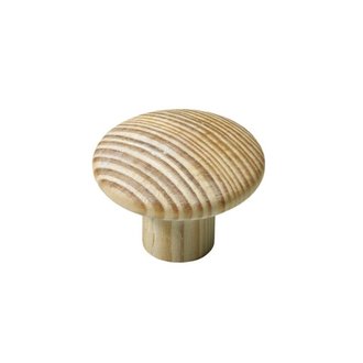 Möbelknopf Kiefer roh D43mm