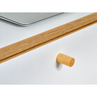 Hettich Möbelknopf, Ø 18 x 30 mm, Holz, Kiefer lackiert