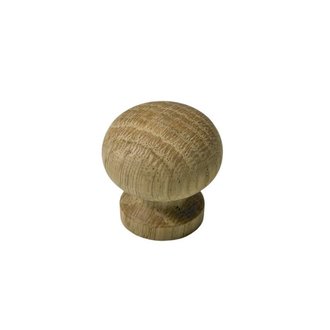 Möbelknopf Eiche roh D30mm