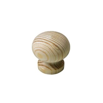 HETTICH Möbelknopf, Ø 30 mm, Kiefer roh