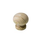 Möbelknopf Kiefer roh Ø 30mm