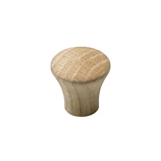 Hettich Möbelknopf, Ø 25mm, Eiche roh