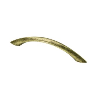 HETTICH Möbelgriff, Zinkdruckguss vermessingt brüniert, BA 96mm
