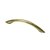 HETTICH Möbelgriff, Zinkdruckguss vermessingt brüniert, BA 96mm