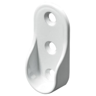 Hettich Schrankrohrlager für ovale Schrankrohre, Ø 15/30 mm, 2 Stück