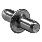 Hettich Steckbodenträger mit Flansch, 5mm, verzinkt,...