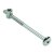Hettich Verbindungsschraube M6 x 100mm mit Kloben 4 Stück