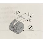 HETTICH Exzenter Verbinder Rastex 8, 15/12,5mm, 8 Stück