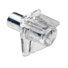 HETTICH Bodenträger safety, 6 mm, transparent, 20...