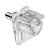 Hettich Bodenträger safety, Stahl, Kunststoff, transparent, 20 Stück